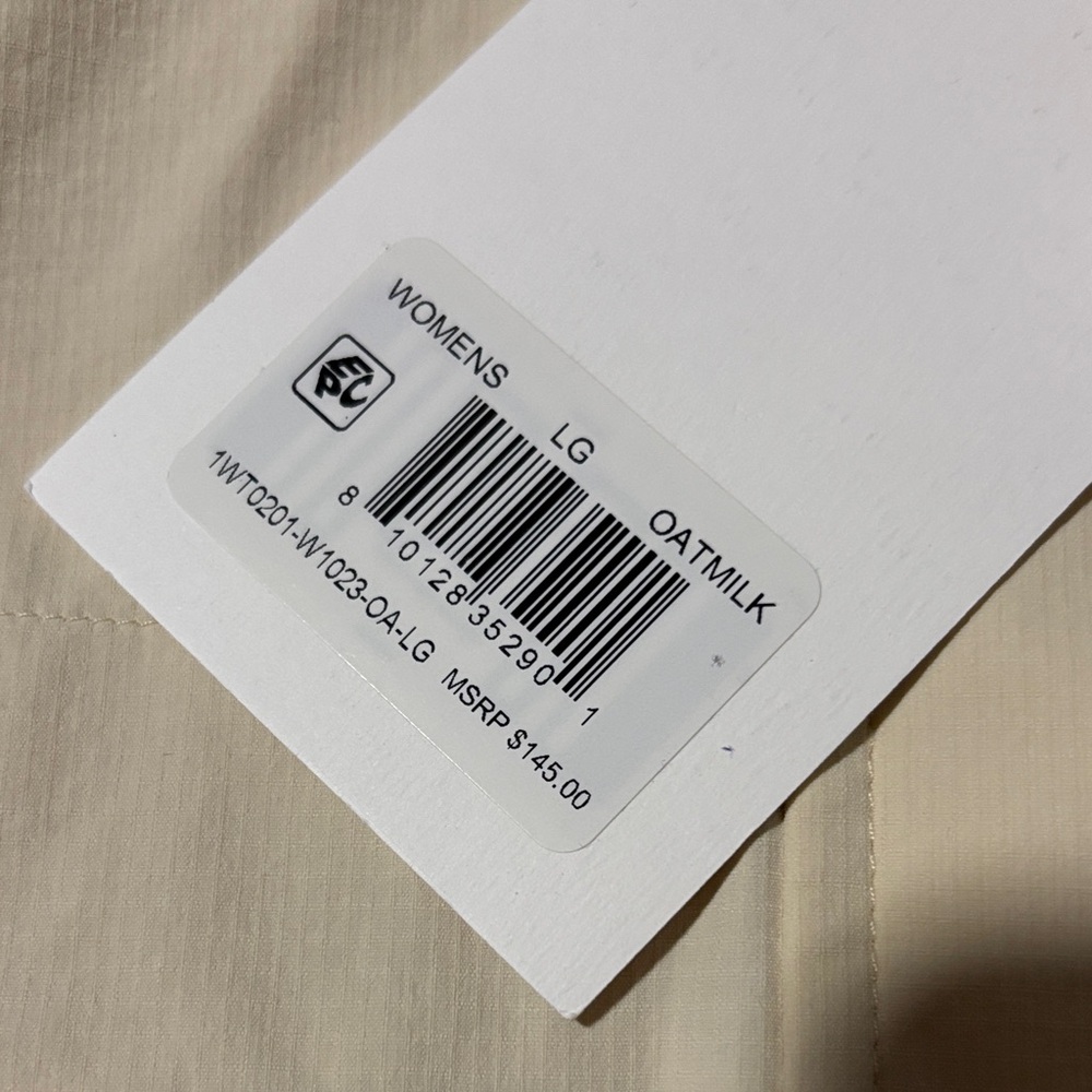 NWT Halfdays Cream Utility Jacket for Women - Picture 4 of 8
